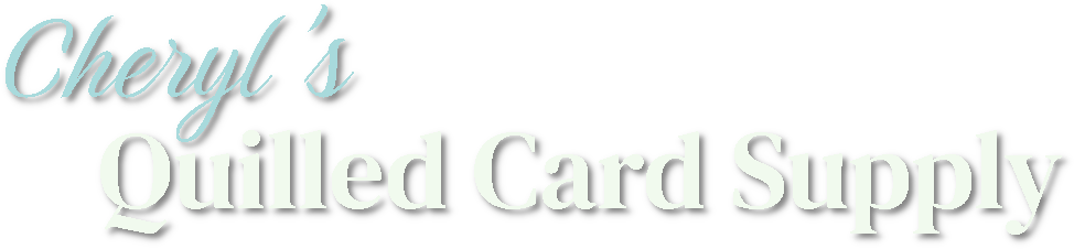 Cheryl's Quilled Card Supply Logo